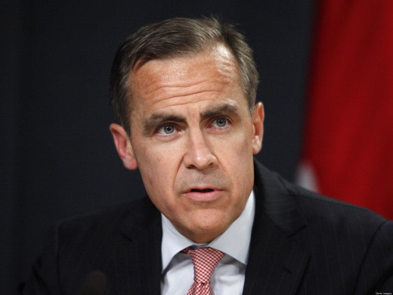 Mark Carney, outgoing governor of the Bank of Canada, speaks during a press conference in Ottawa, Ontario, Canada, on Thursday, May 2, 2013. Canada named Poloz, the head of the nation?s export-financing agency, to lead the Bank of Canada in a surprise appointment to replace Mark Carney. Photographer: Patrick Doyle/Bloomberg via Getty Images