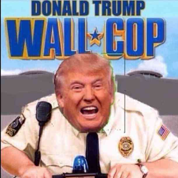 Trump Wall Cop